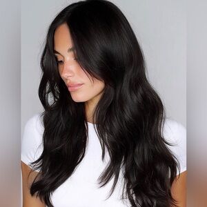 Bellami 120g Clip-In Hair Extensions 18" Off Black (1B)